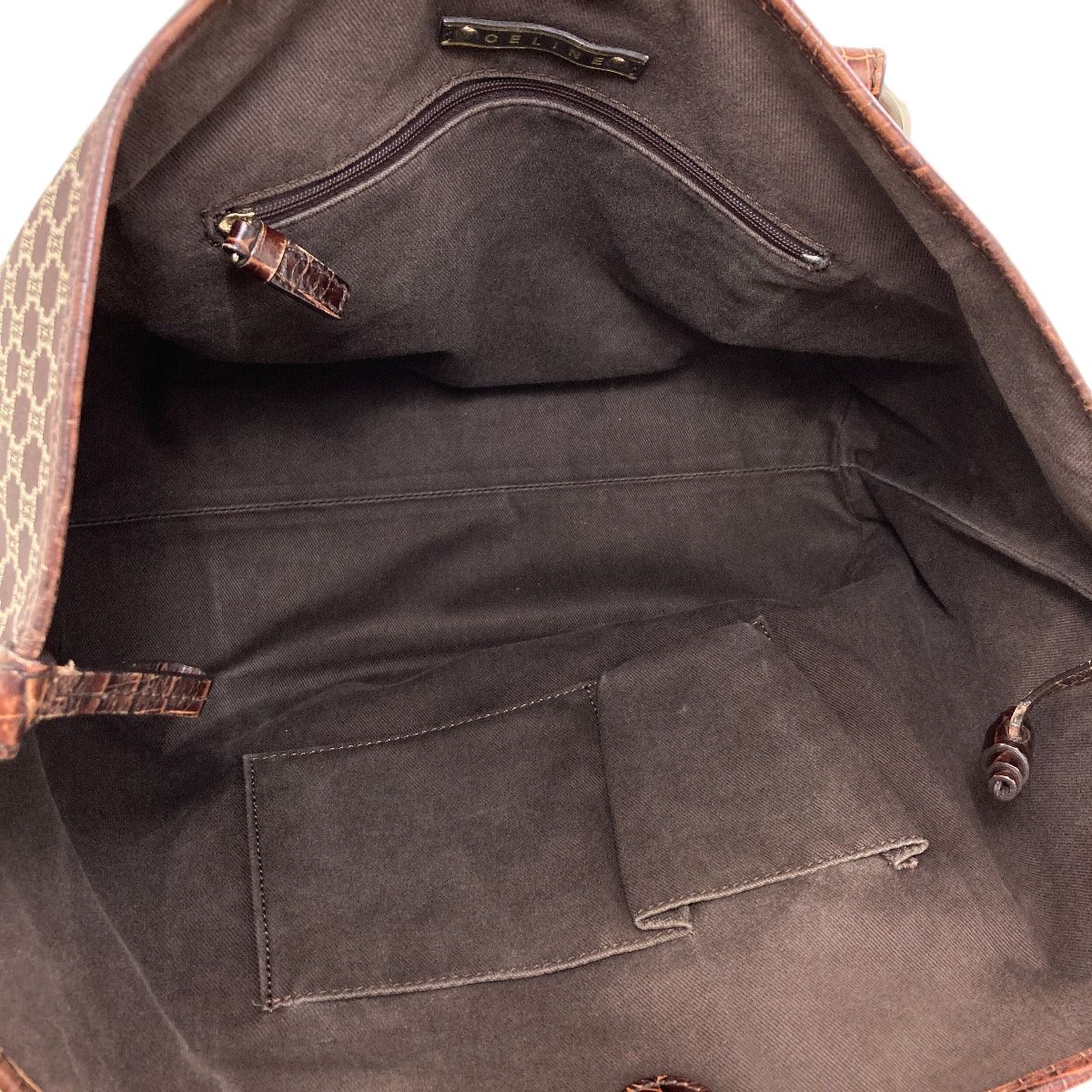 Celine Macadam Pattern Tote Canvas — view 5