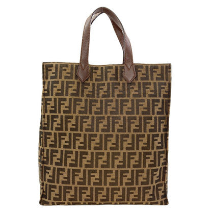 Fendi Zucca Pattern Tote Canvas — view 2