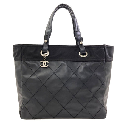 Chanel Paris Biarritz Tote Silver