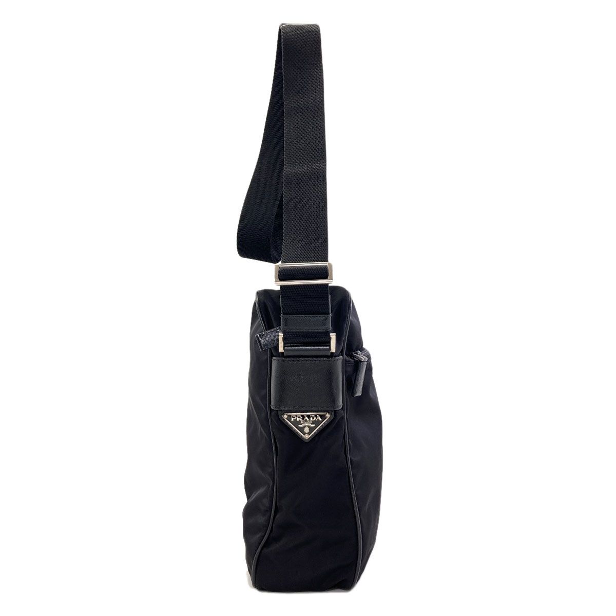 Prada Logo Shoulder Bag Nylon — view 3