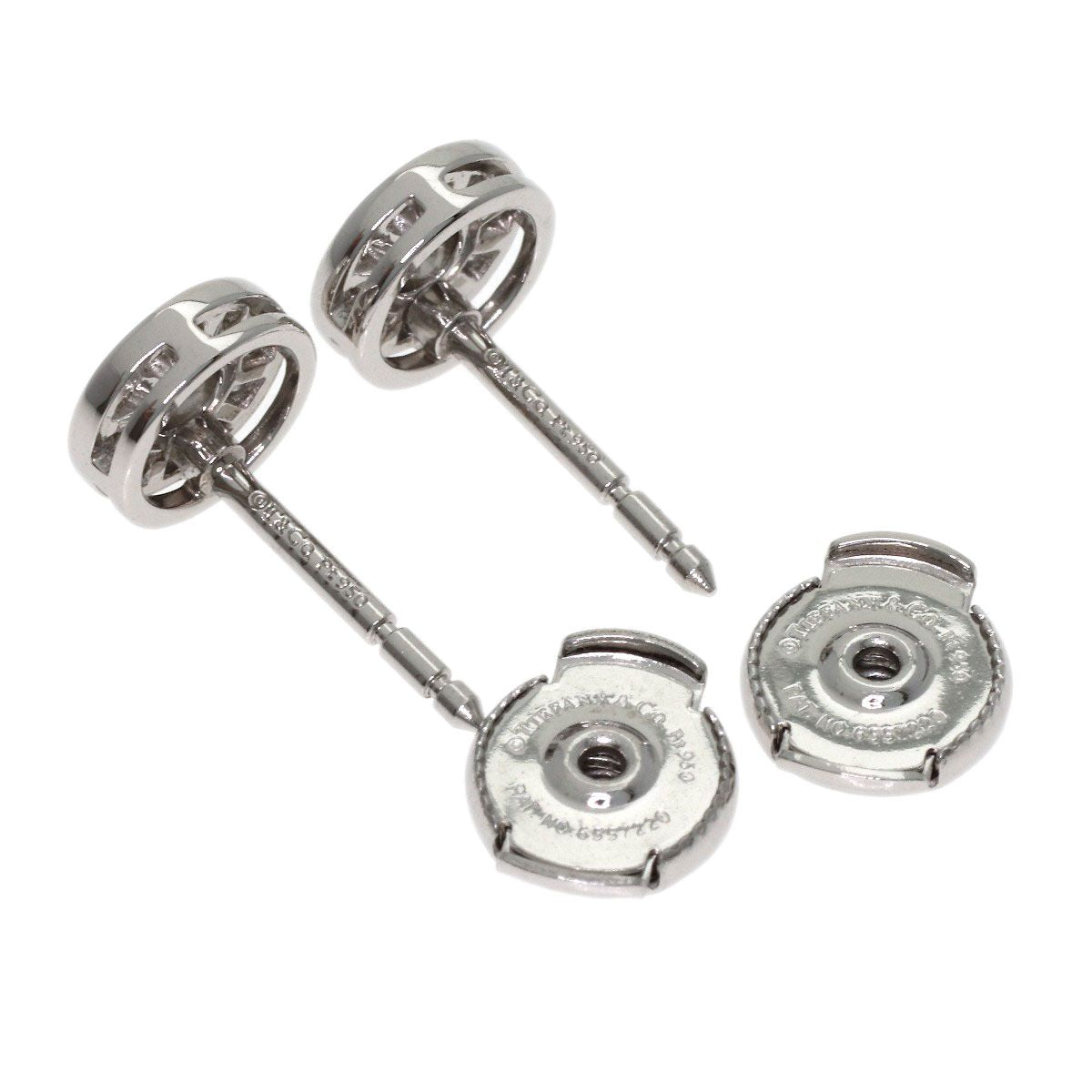Tiffany & Co Circlet Diamond Earrings — view 3