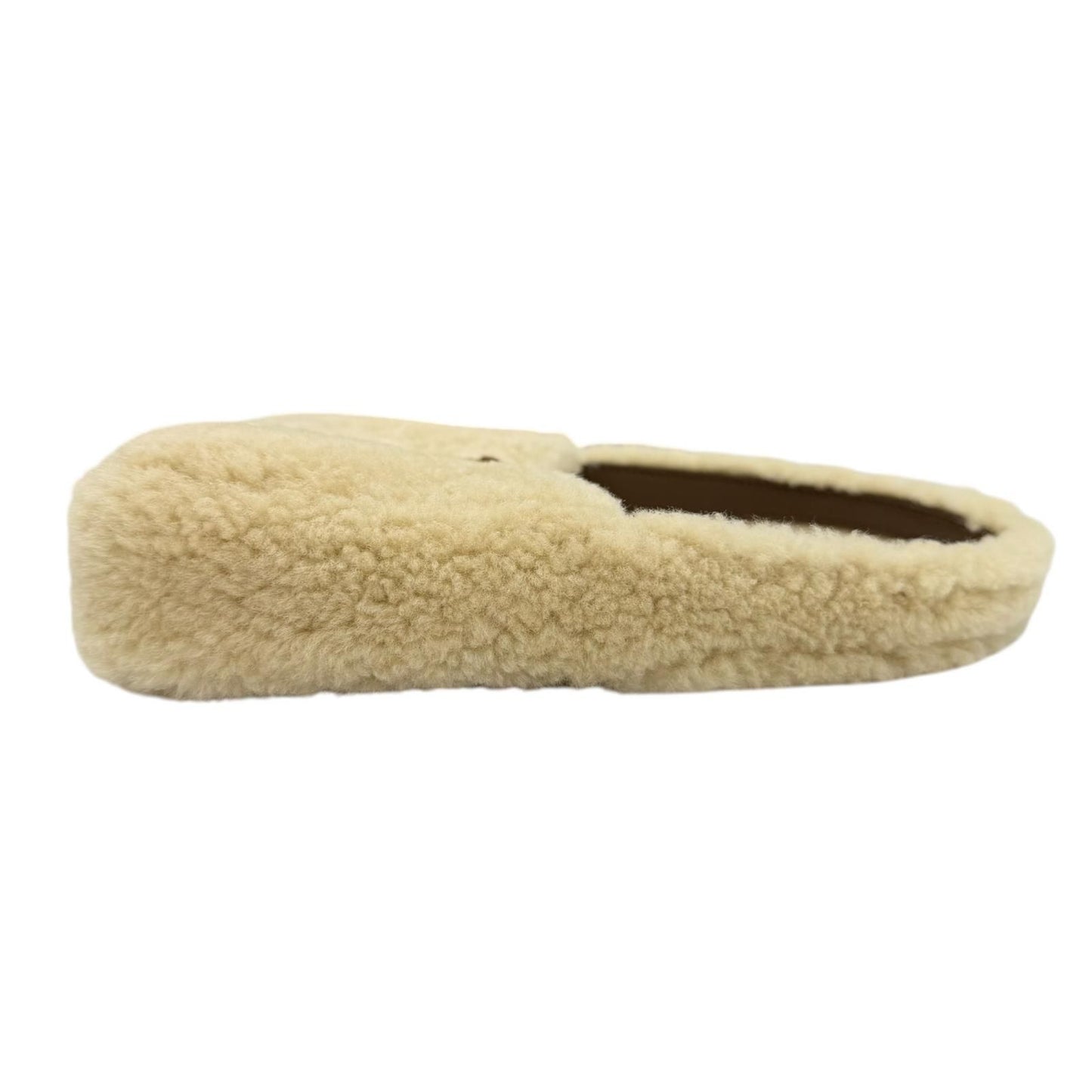 Saint Laurent Paris le 5 7 Mini Hobo Fleece Handbag Shearling Suede Leather — view 4