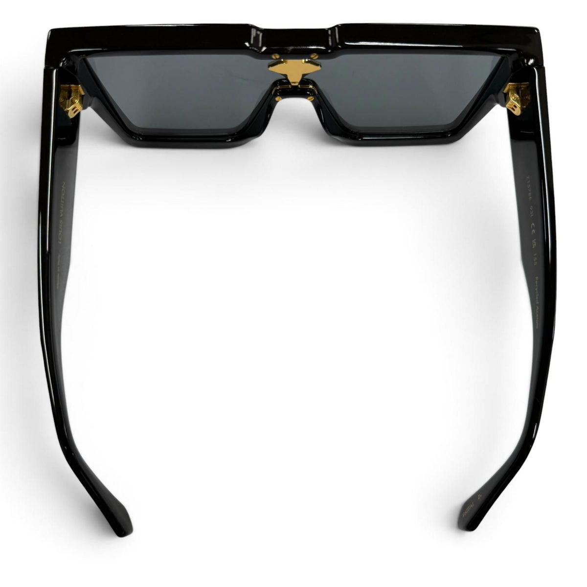 Louis Vuitton Cyclone Eyewear Sunglasses Black Demo Lens — view 6