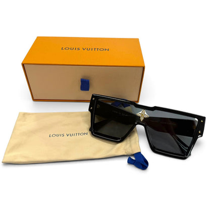 Louis Vuitton Cyclone Eyewear Sunglasses Black Demo Lens — view 2