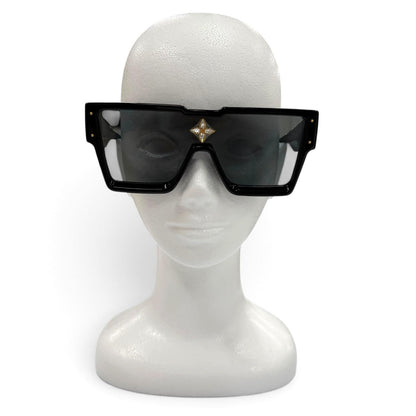 Louis Vuitton Cyclone Eyewear Sunglasses Black Demo Lens — view 3