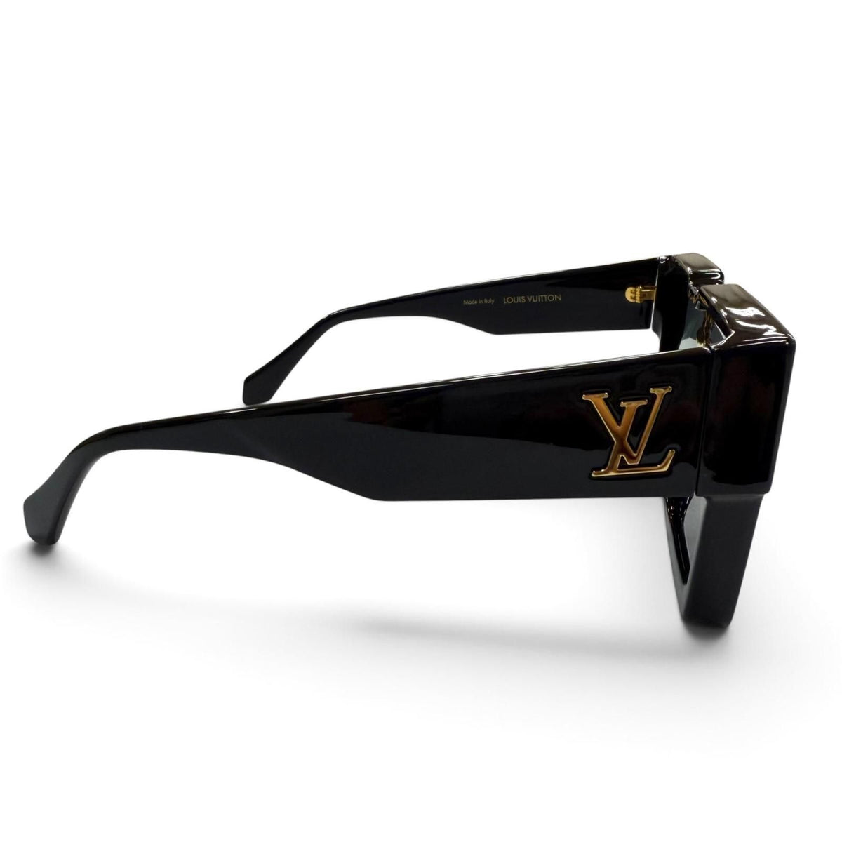 Louis Vuitton Cyclone Eyewear Sunglasses Black Demo Lens — view 5