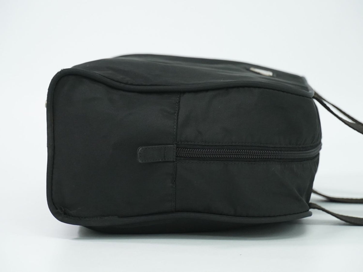 Prada Nylon Handbag Black Bag — view 4