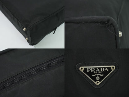 Prada Nylon Handbag Black Bag — view 7