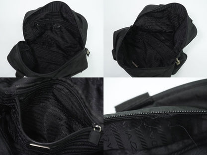 Prada Nylon Handbag Black Bag — view 8