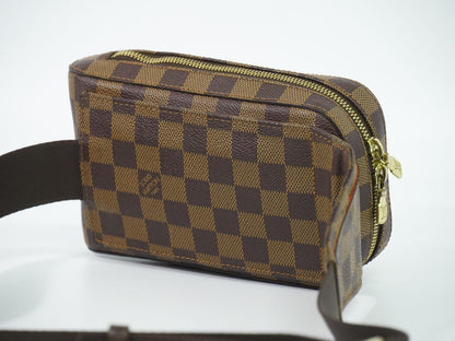 Louis Vuitton LV Damier Geronimos Ebene Belt Bag Brown — view 2