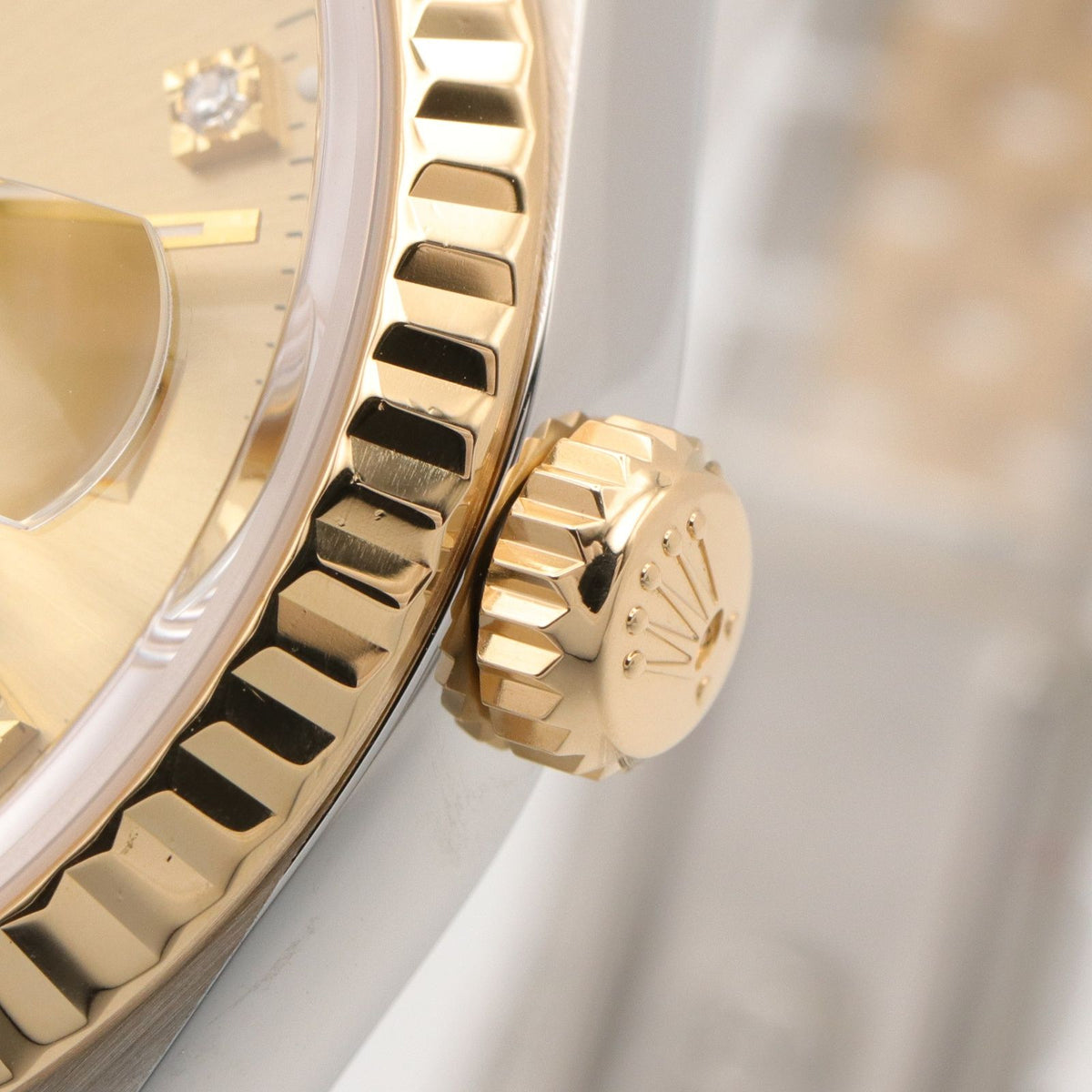 Rolex Watch Datejust Diamond 18k Stainless Steel — view 6