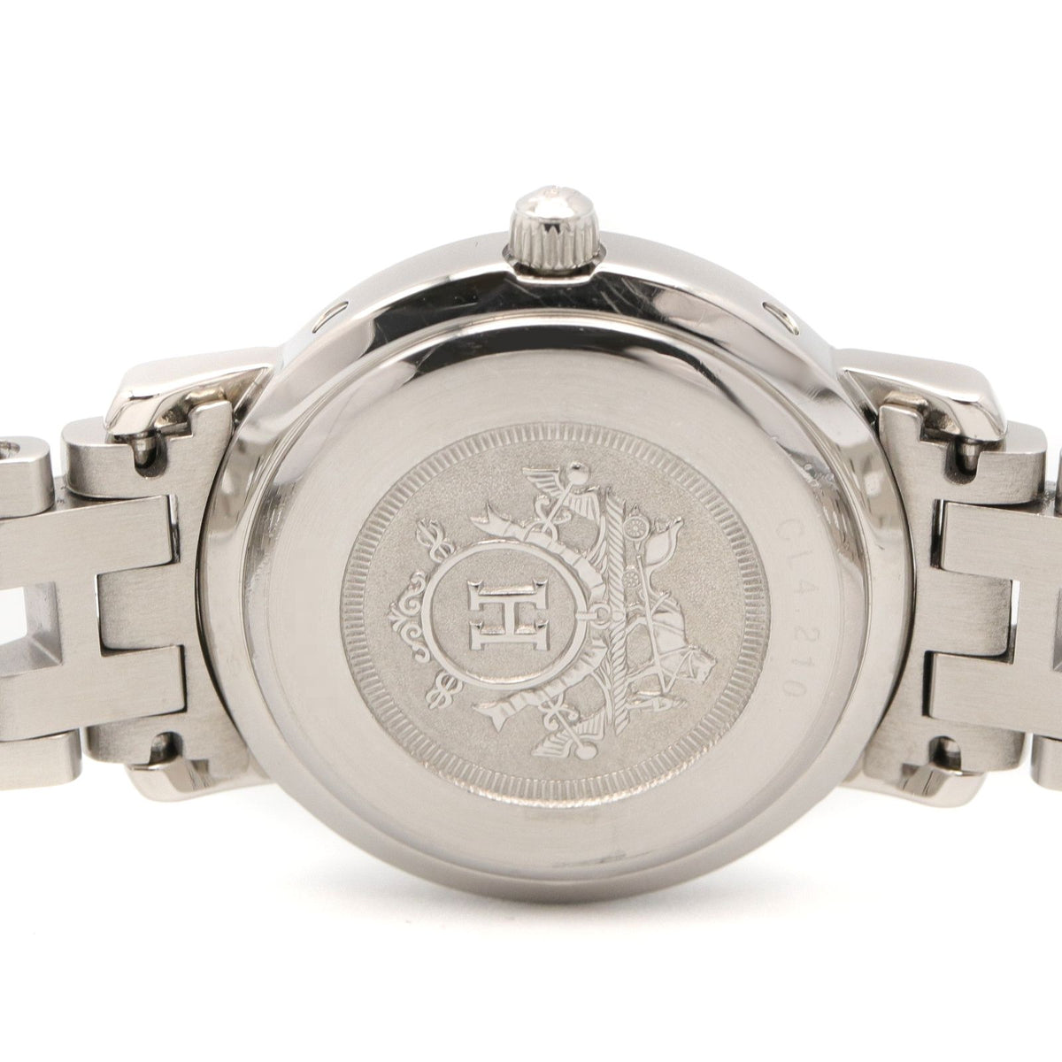 Hermes Watch Clipper Blue Stainless Steel — view 5