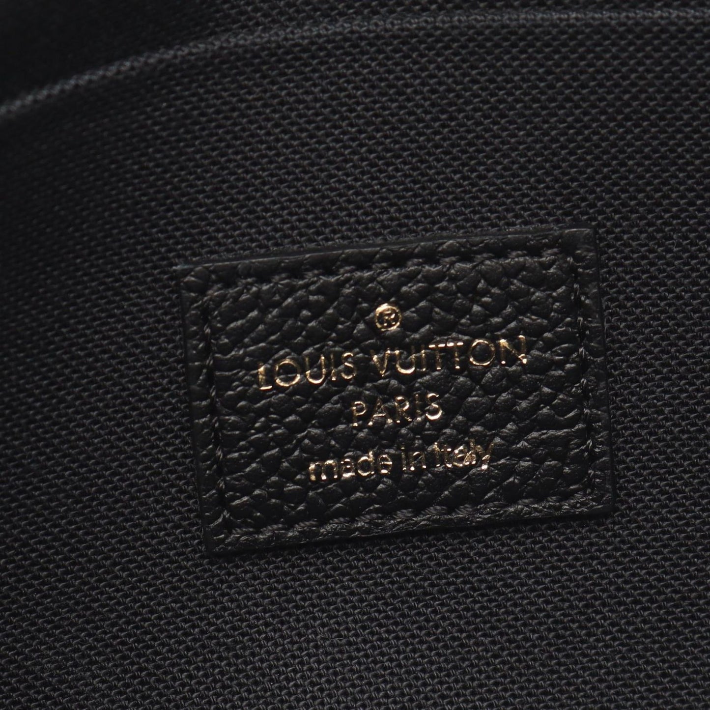 Louis Vuitton Shoulder Bag Pochette Felicie Noir Leather — view 4