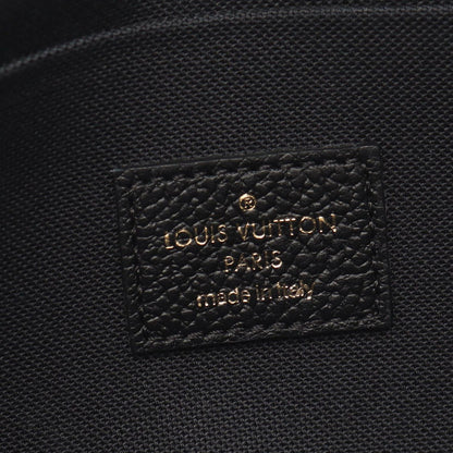 Louis Vuitton Shoulder Bag Pochette Felicie Noir Leather — view 4