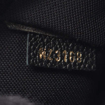 Louis Vuitton Shoulder Bag Pochette Felicie Noir Leather — view 5