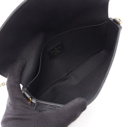 Louis Vuitton Shoulder Bag Pochette Felicie Noir Leather — view 3