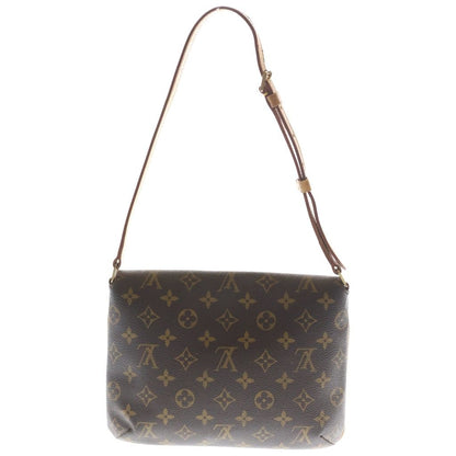 Louis Vuitton Monogram Musette Tango Leather Shoulder Bag Brown — view 2