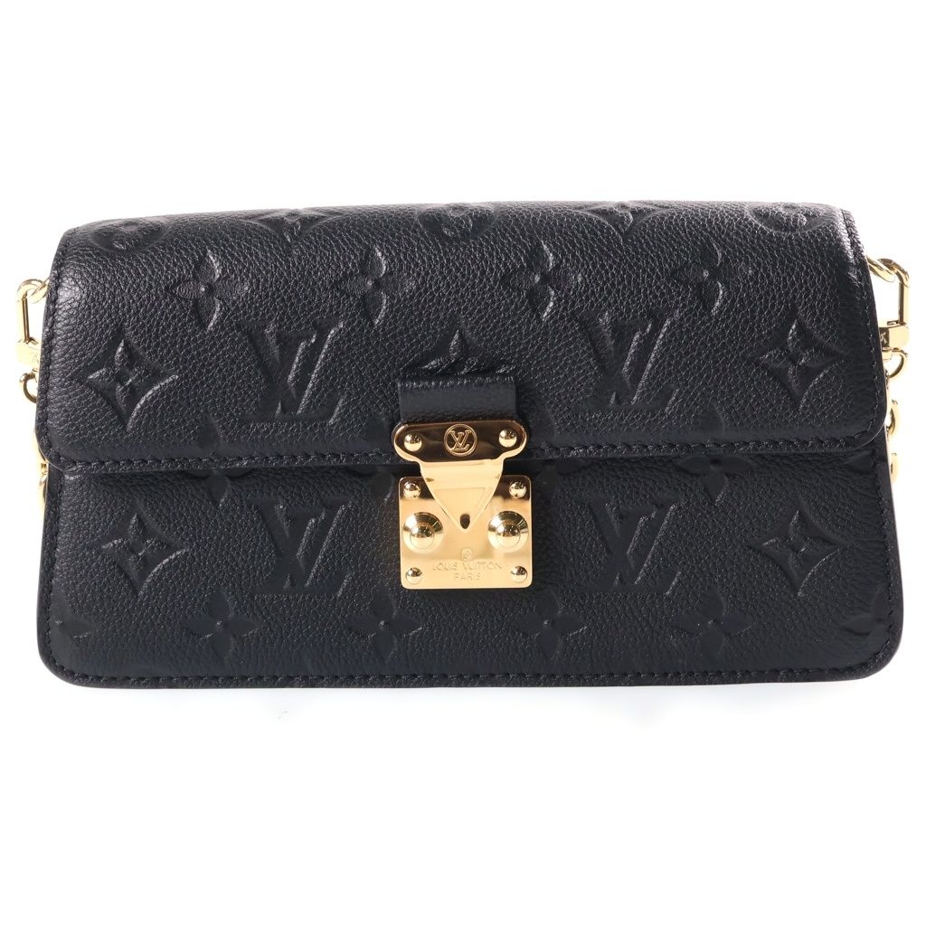 Louis Vuitton Monogram Empreinte Wallet on Chain Metis Shoulder Bag Leather