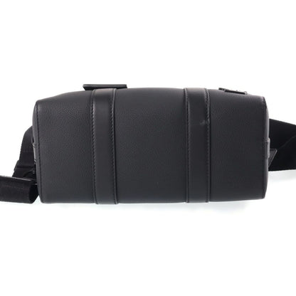 Louis Vuitton Aerogram City Keepall Shoulder Bag Black Calfskin — view 4