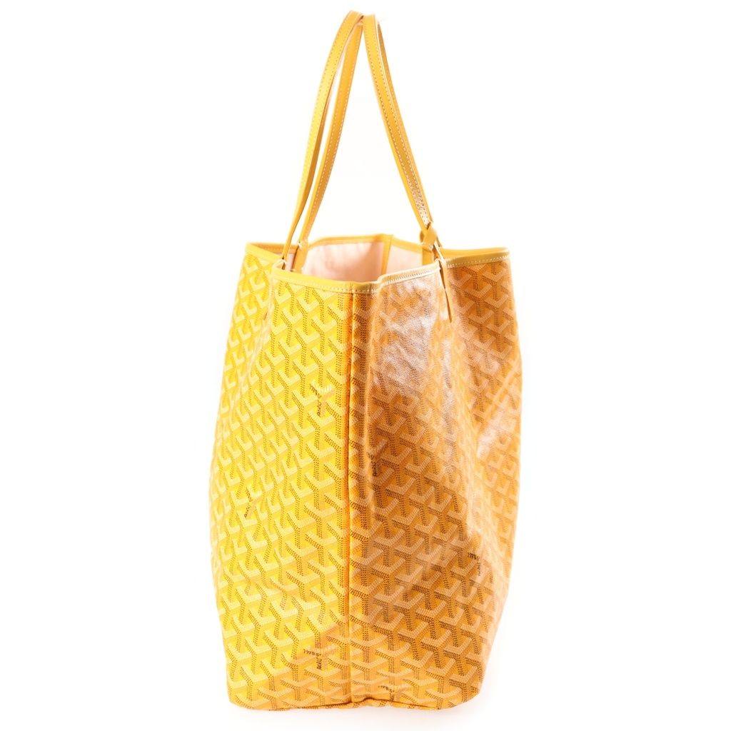 Goyard Saint Louis GM Hand Tote Leather Yellow — view 3