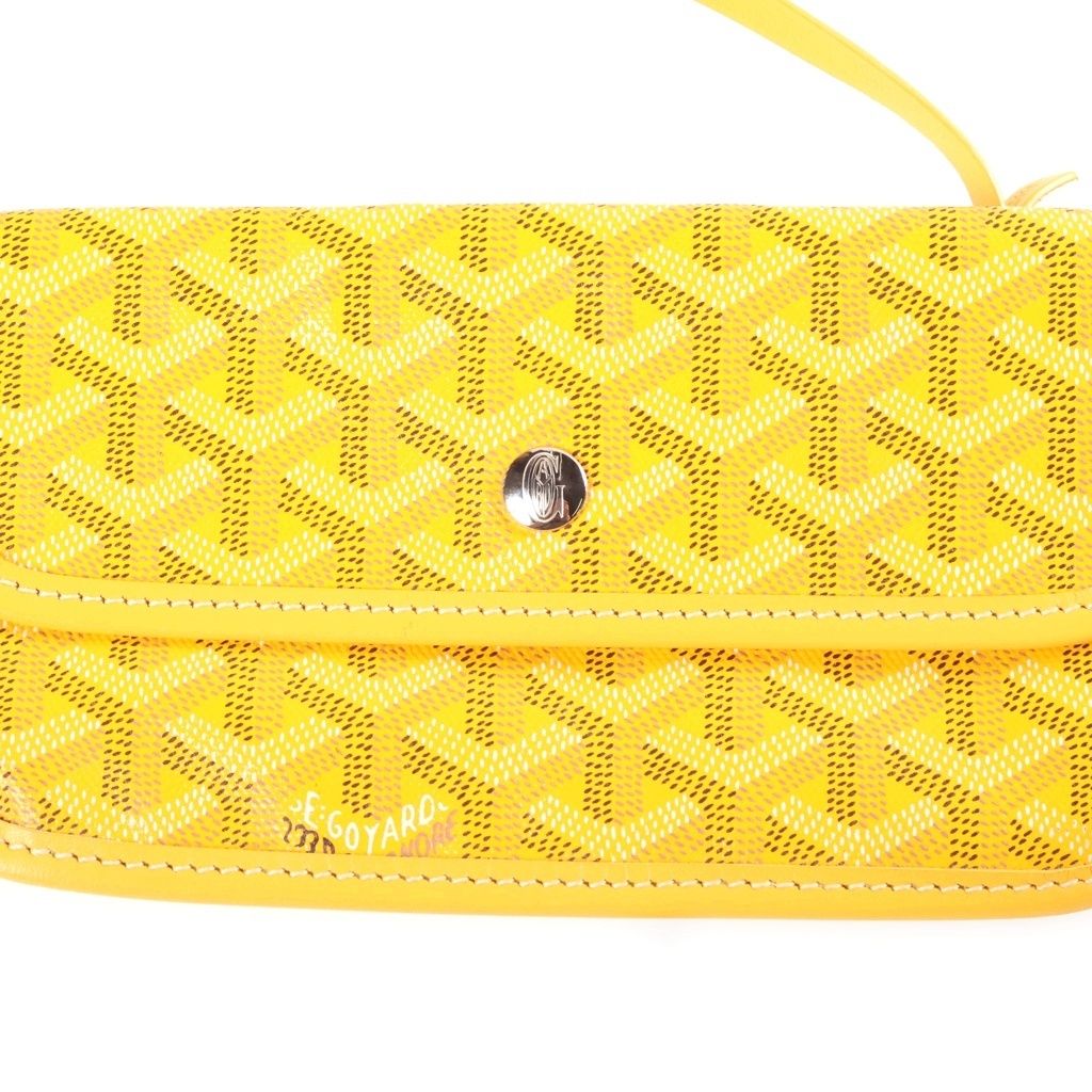 Goyard Saint Louis GM Hand Tote Leather Yellow — view 6