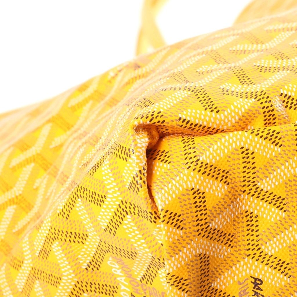 Goyard Saint Louis GM Hand Tote Leather Yellow — view 5