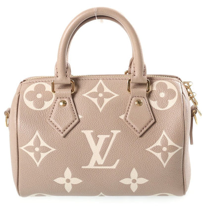 Louis Vuitton Monogram Empreinte Speedy Bandouliere 20 Shoulder Bag 2-Way Gold — view 2