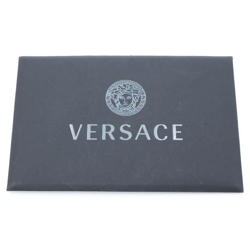 Versace la Medusa Round Cross Leather Black Shoulder Bag — view 8