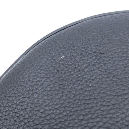 Versace la Medusa Round Cross Leather Black Shoulder Bag — view 6