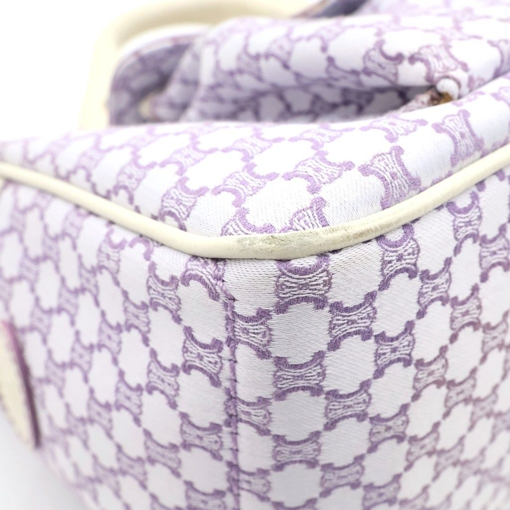 Celine Boogie Bag Macadam Lavender — view 6