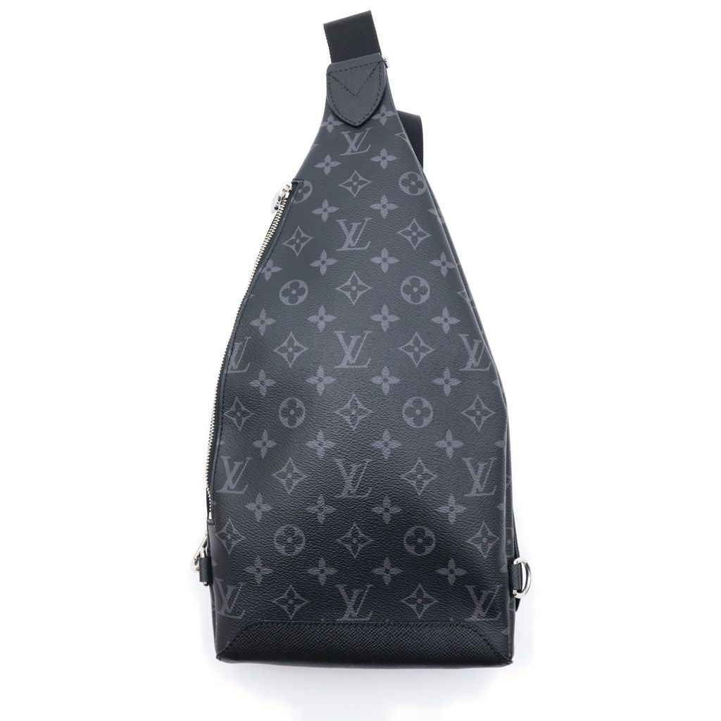 Louis Vuitton Monogram Eclipse Duo Sling Bag Black