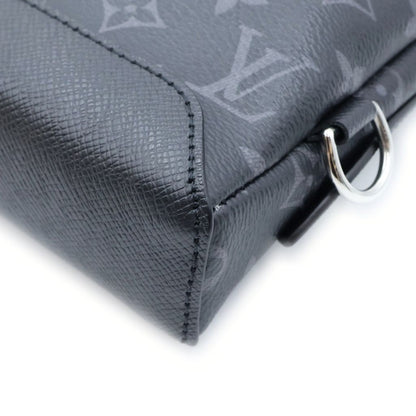 Louis Vuitton Monogram Eclipse Duo Sling Bag Black — view 5