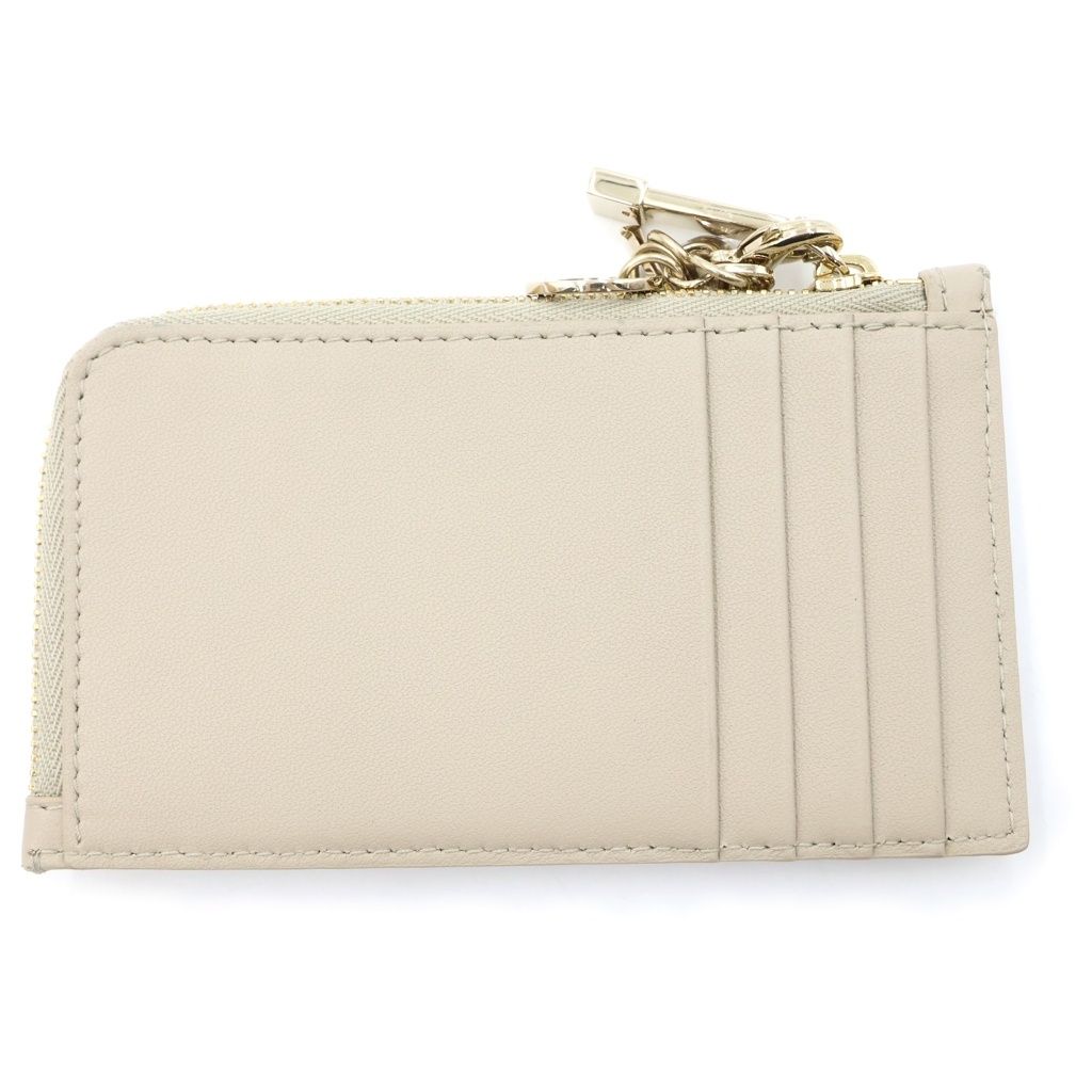 Dior Cannage Fragment Card Case Beige — view 2