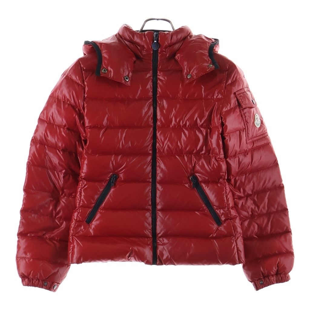 Moncler Bady Buddy Hooded Down Jacket Logo Comic Label