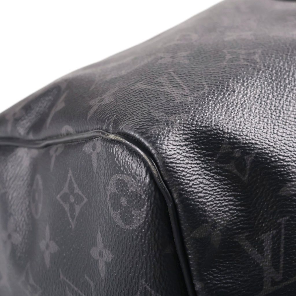 Louis Vuitton 45 Hand Boston Bag Leather Black — view 5