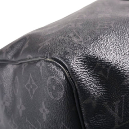 Louis Vuitton 45 Hand Boston Bag Leather Black — view 5