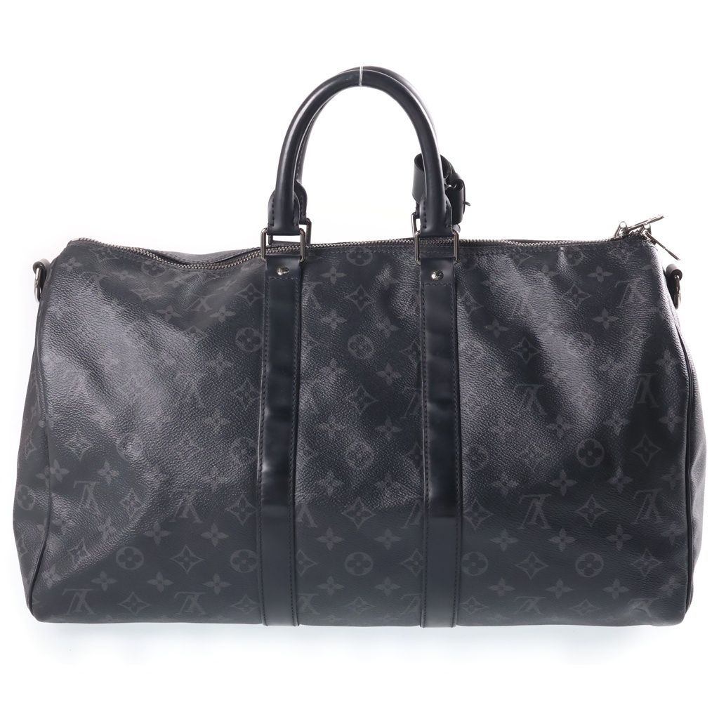 Louis Vuitton 45 Hand Boston Bag Leather Black — view 2