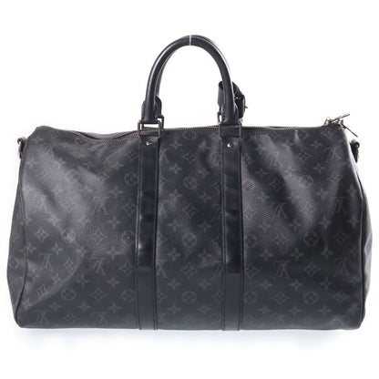 Louis Vuitton 45 Hand Boston Bag Leather Black — view 2
