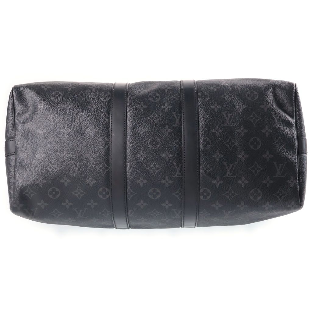 Louis Vuitton 45 Hand Boston Bag Leather Black — view 4