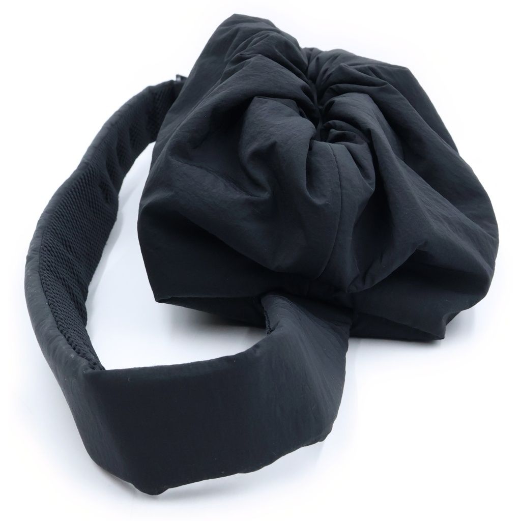 Bottega Veneta the Body Pouch Nylon Belt Bag Black — view 3