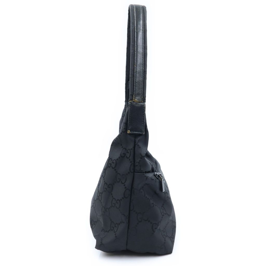 Gucci GG Nylon Shoulder Bag Black — view 3