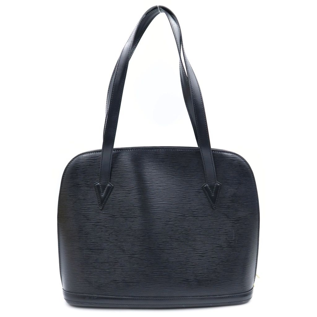 Louis Vuitton Epi Lussac Leather Shoulder Bag Tote Noir Black — view 2