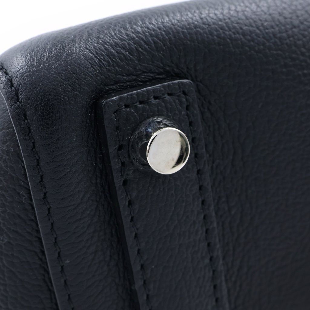 Dior Open Bar 2-Way Tote Black Leather Silver — view 6