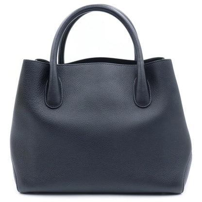 Dior Open Bar 2-Way Tote Black Leather Silver — view 2