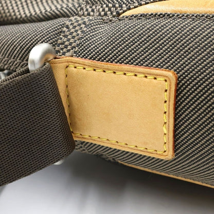 Louis Vuitton Damier Geant Citadin NM Canvas Leather Shoulder Bag Tail Brown — view 7
