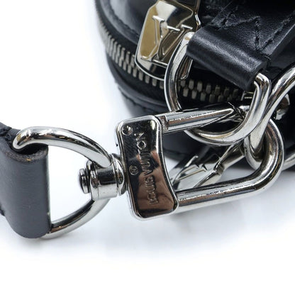 Louis Vuitton Monogram Eclipse Trio Messenger Shoulder Bag Leather Black Gray — view 7