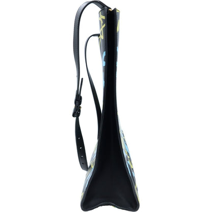 Gucci Ghost Print Star 2-Way Shoulder Handbag Leather Black — view 3