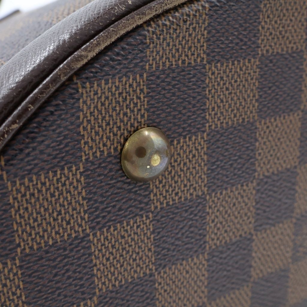 Louis Vuitton Damier Marais Handbag Brown Leather — view 6