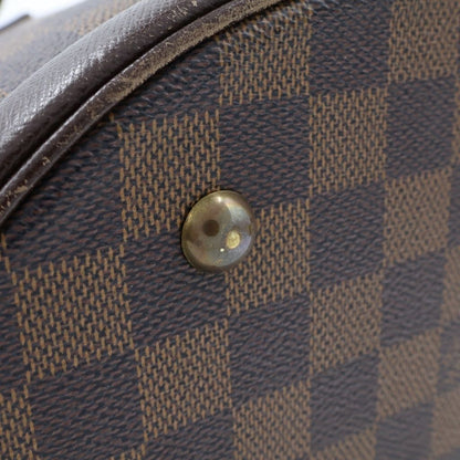 Louis Vuitton Damier Marais Handbag Brown Leather — view 6