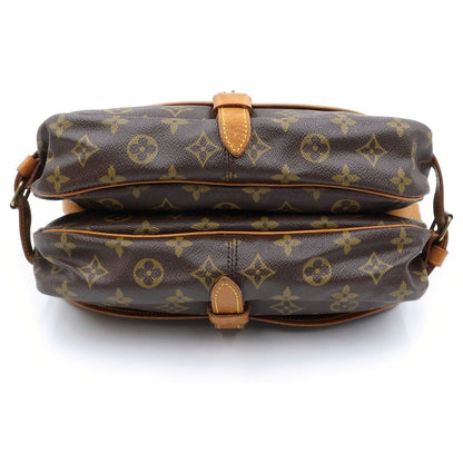 Louis Vuitton Monogram Saumur 30 Shoulder Bag Brown Leather — view 4